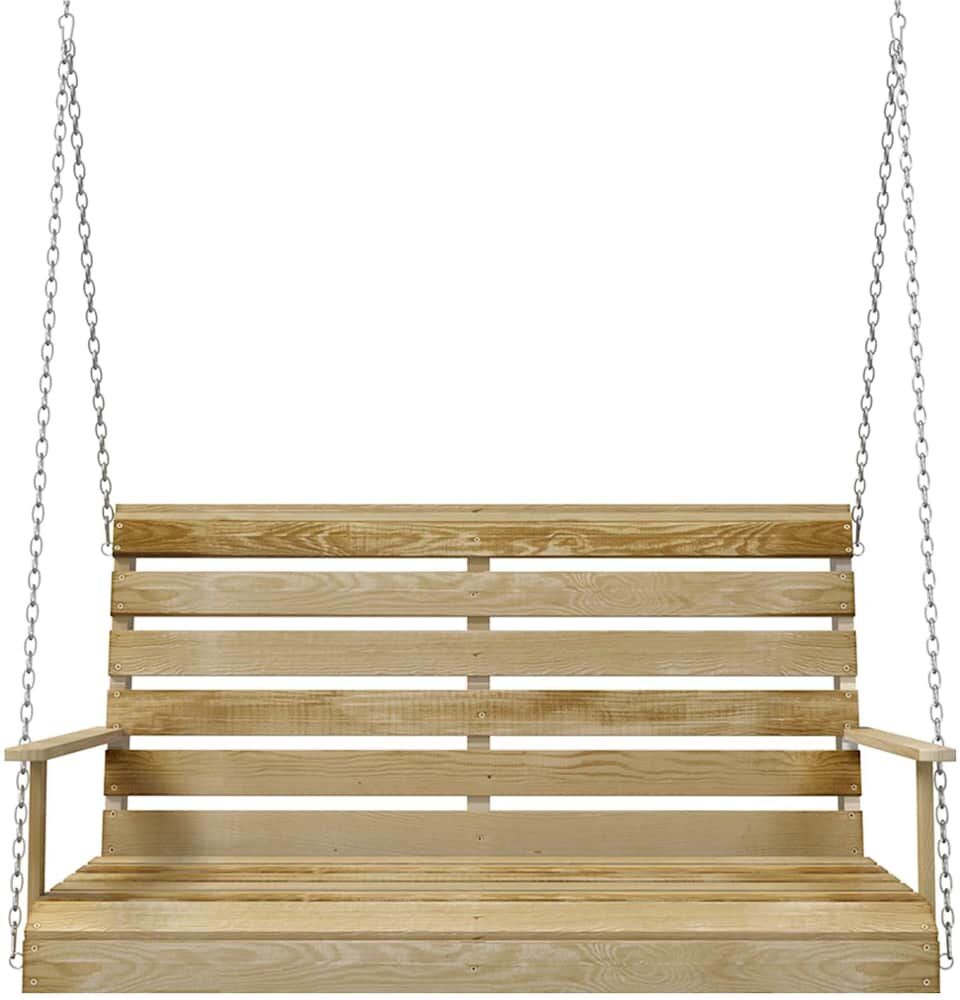 vidaXL Balancelle 110 cm Bois de pin imprégné