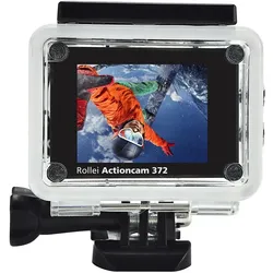 Rollei Actioncam 372 (30p, WLAN), Action Cam, Schwarz