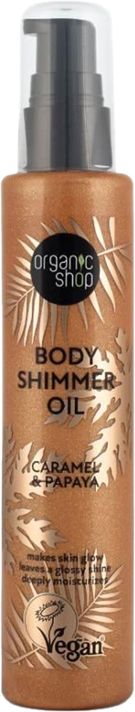 ORGANIC SHOP Caramel & Papaya Shimmer Body Oil 100ml