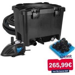 Mehrkammer-Teichaußenfilter WDF 20000 UV 18