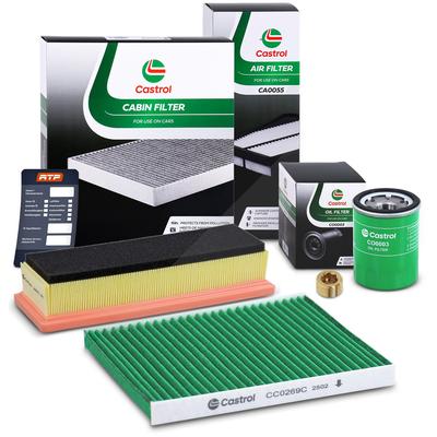 Castrol Filters Inspektionspaket Set A [Hersteller-Nr. 41840073] für Ford, Lancia, Fiat
