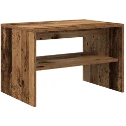 Helloshop26 - TV-Möbel Doppelfunktion Altholz 60 x 40 x 40 cm praktischer Stauraum Vintage-Stil aus altem Holz