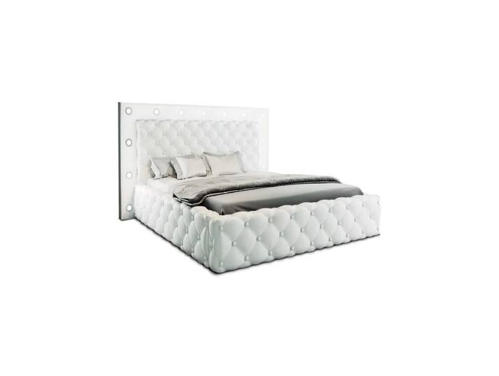 Sofa Dreams Boxspringbett Alessandria Bett Kunstleder Premium Komplettbett mit LED Beleuchtung, mit Topper