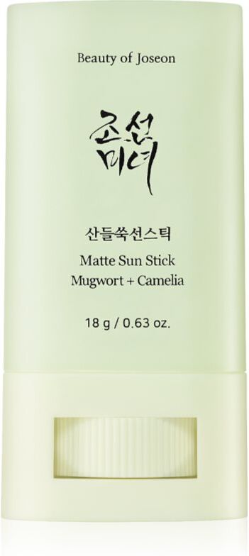 Beauty of Joseon Matte Sun Stick Mugwort + Camelia Sonnencreme-Stick SPF 50+ 18 g