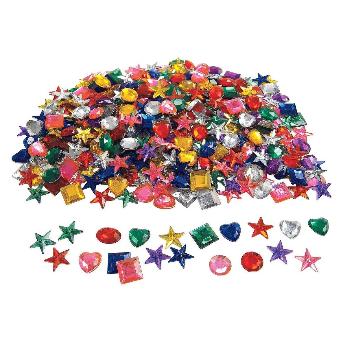 Colorations Glitzer-Strassstein-Formen (570 Stk.) (40080182)