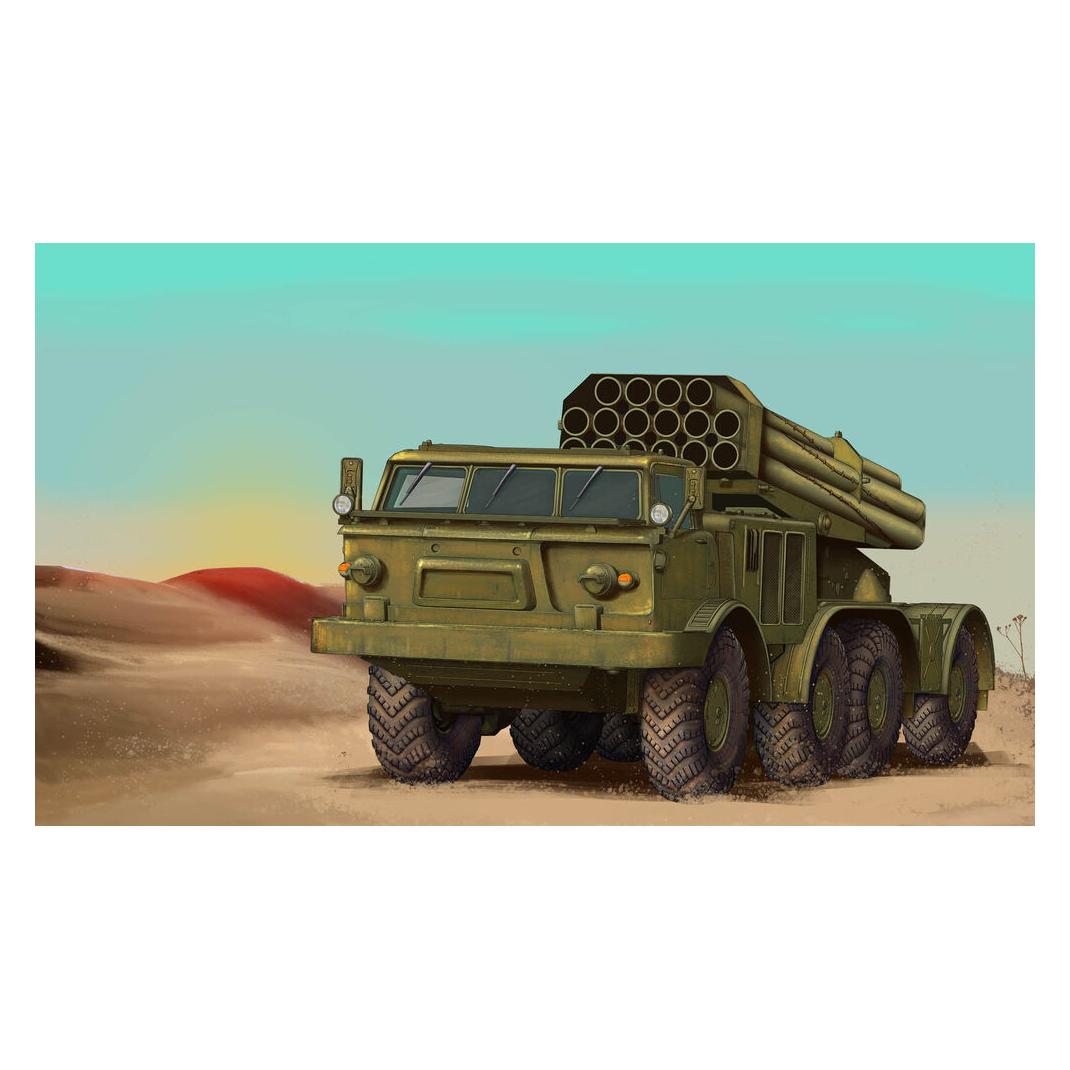 Trumpeter Russian 9P140 TEL of 9K57 Uragan Multiple Launch Rocket System (07180)