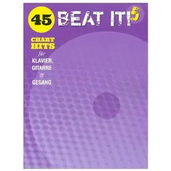 Beat It! 5 - 45 Charthits für Klavier, Gitarre & Gesang, Sachbücher