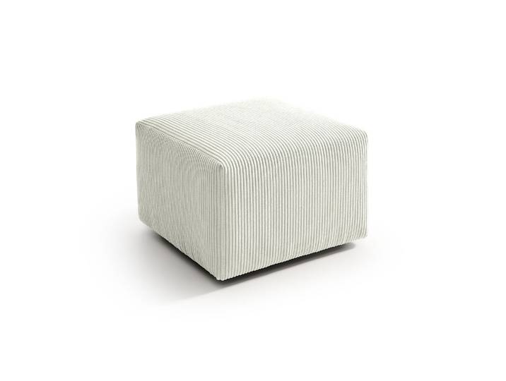 Pouf Santorin, Blanc cassé