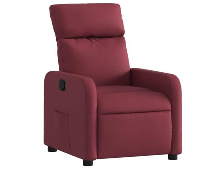 vidaXL Relaxsessel Weinrot Stoff
