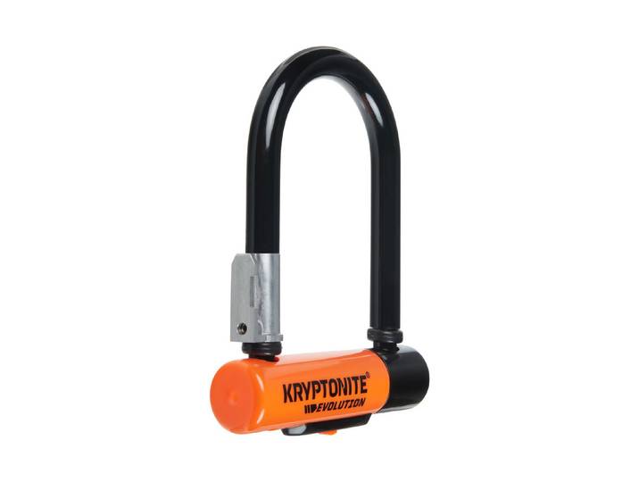 Kryptonite Bügelschloss Evolution Mini Orange-Schwarz