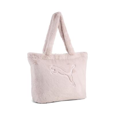 Shopper PUMA "UP 17 l Shopper Damen", Damen, Gr. B/H/T: 24cm x 35cm x 15cm onesize, rosa (misty pink), Polyester, Taschen Shopper