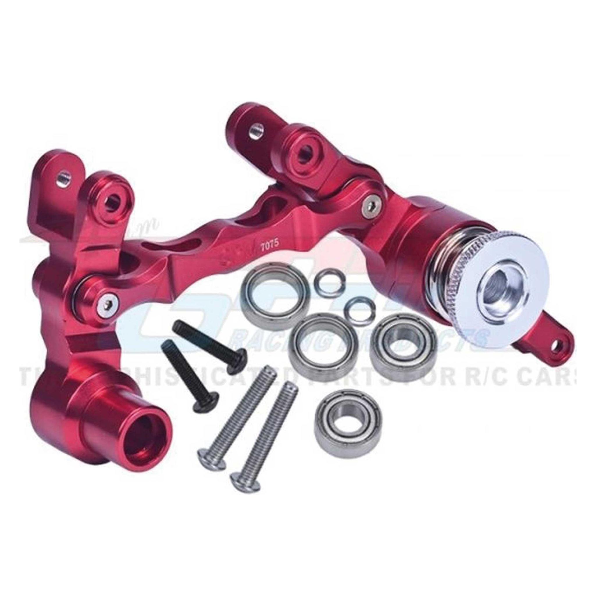 GPM Aluminium Lenk-Set rot TRX X-MAXX (GPMTXM048NAR)