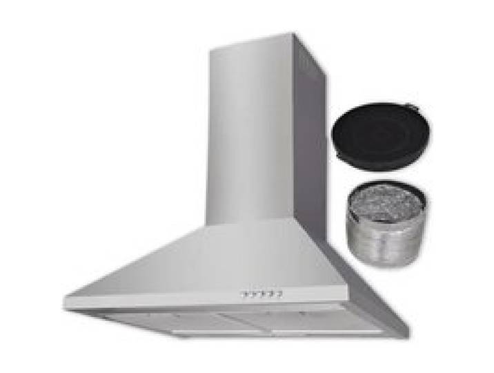 Hotte Acier inoxydable 600 mm Hotte aspirante cuisine Hotte ilot