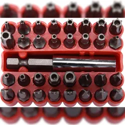 TRIZERATOP Schrauberbits-Set 33-teilig mit Adapter
