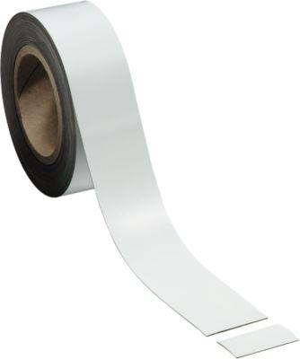 Magnetband, weiß, 50 x 10000 mm