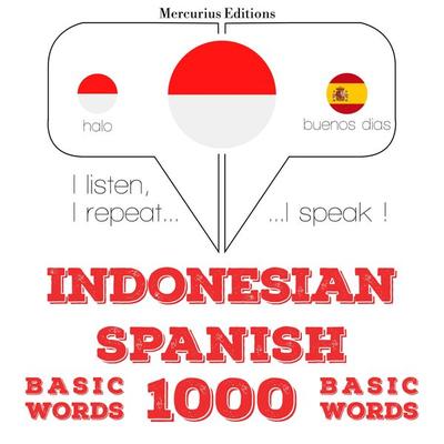 1000 essential words in Spanish - JM Gardner, Audio, 9782821146136