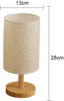 Friendly Fresh Finds LED Bedside Table Lamp With Fabric Shade Dimmable USB Night Light For Bedroom Decor gary