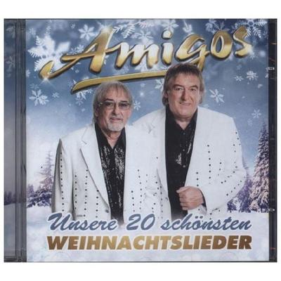 Unsere 20 schönsten Weihnachtslieder - Die Amigos, CD, 9002986711933