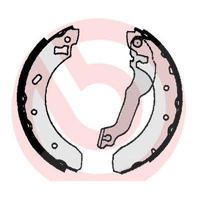 Brembo Bremsbackensatz [Hersteller-Nr. S24521] für Ford