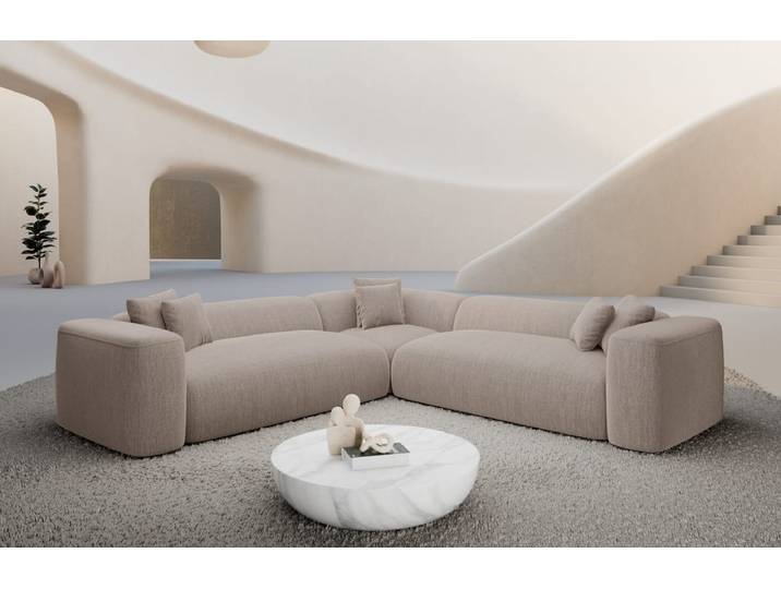 Stoff Ecksofa Alcudia L-Form