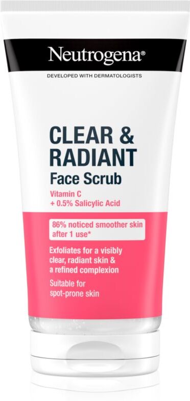 Neutrogena Clear & Radiant exfoliator 150 ml