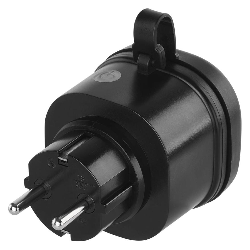 Immax Neo Lite SMART / Intelligente Aussensteckdose ohne Stift (Typ F) / IP44 / WLAN (07787L)