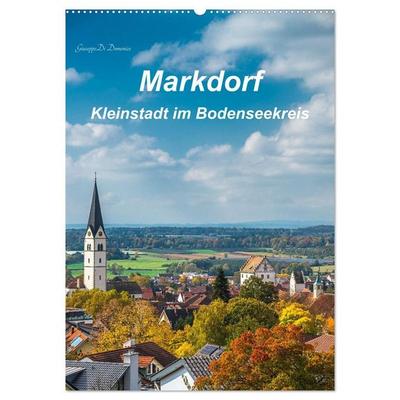 Markdorf - Kleinstadt im Bodenseekreis (Wandkalender 2027 DIN A2 hoch), CALVENDO Monatskalender