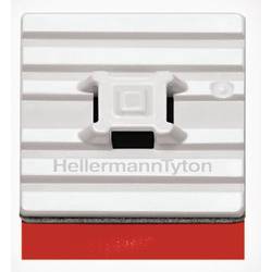 HellermannTyton FMB4APT-I-PA66HS-WH Befestigungssockel selbstklebend 151-01528 flexibler Sockel, 4fach einfädeln Weiß 1 St.