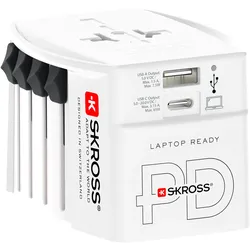 Skross, Reiseadapter, MUV USB AC 65 PD