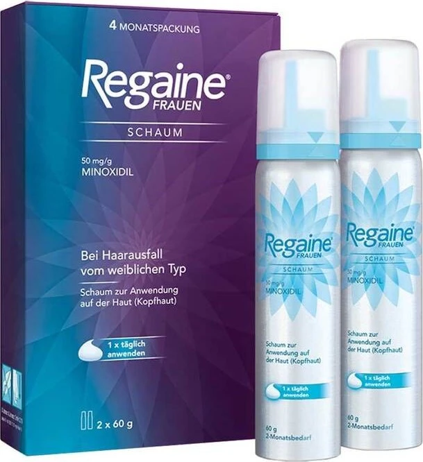 Regaine Frauen Schaum 50 mg/g 2x60 g