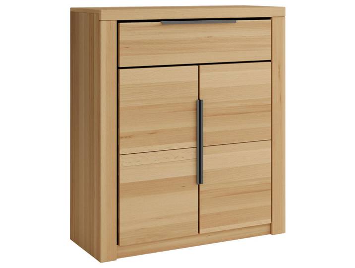 Livetastic Schuhschrank Brunei, Buchefarben, Kunststoff, Buche, massiv, 2 Fächer, 1 Schublade(n) Schubladen, 80x107x40 cm, Garderobe, Schuhaufbewahrung, Schuhschränke