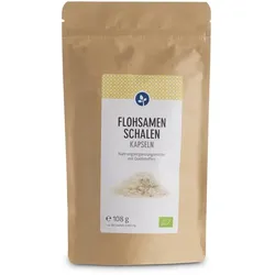 Flohsamenschalen 500 mg Bio Kapseln