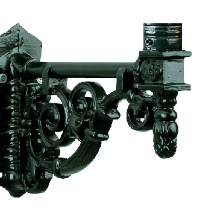 KS Verlichting Nostalgische Amsterdam Wandlamp Antraciet