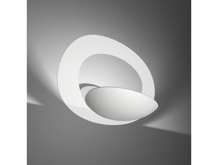 Artemide - Applique Pirce - Blanc - Aluminium verni - Designer Giuseppe Maurizio Scutellà