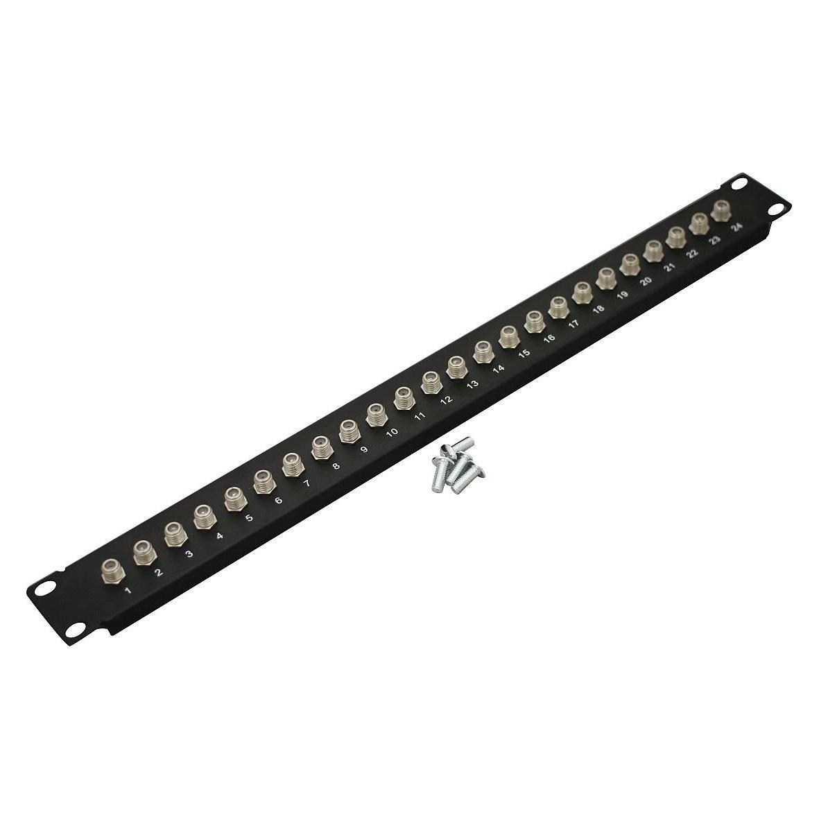 Digitus Patchpanel 19kali 1U 24x Port F (CL-19-1U-24F) (CL-19-1U-24F)