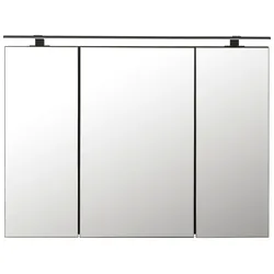 Spiegelschrank in Grau