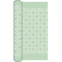 Home Fashion, TL Le Brienne olive, Tischläufer, 490 cm x 40 cm, aufgerollt, 1 Stück pro Pack, 6 Pack pro Karton