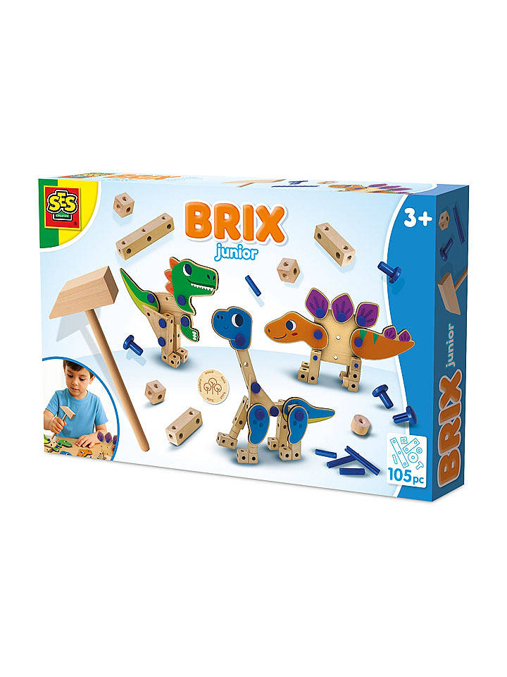 SES Konstruktionsset "Brix Junior - Dinos" - ab 3 Jahren - onesize