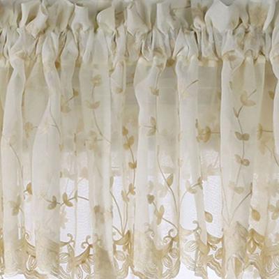 Commonwealth Home Fashion, Inc Nataliyah Sheer Tailored Curtain Panel, 52 x 63, Cream