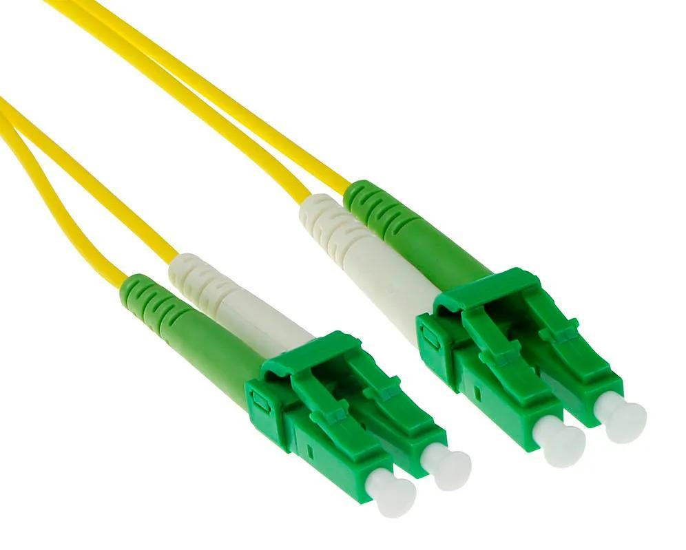 ACT RL2610 OS2 Glasvezelkabel met LC-connector, 10 meter