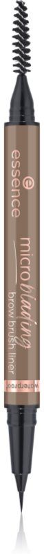 essence Microblading eyebrow pencil with brush shade 03 Neutral Brown 0.6 ml