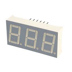 Kingbright 7-Segment-Anzeige Rot 2 V BA56-12EWA