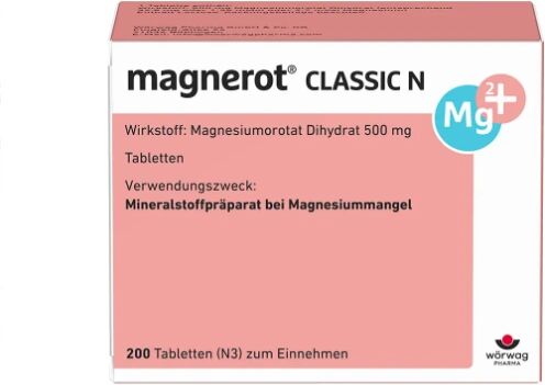Wörwag Pharma GmbH &amp; Co. KG magnerot CLASSIC N (200 pcs)