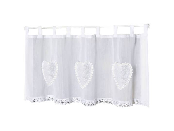 Rideau Corazon 90 x 45cm Blanc
