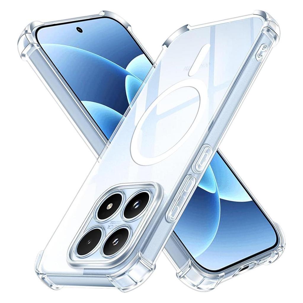 Techsuit - Shockproof Clear Silicone MagSafe - Xiaomi 17 - Clear (Xiaomi 17) (62435906)