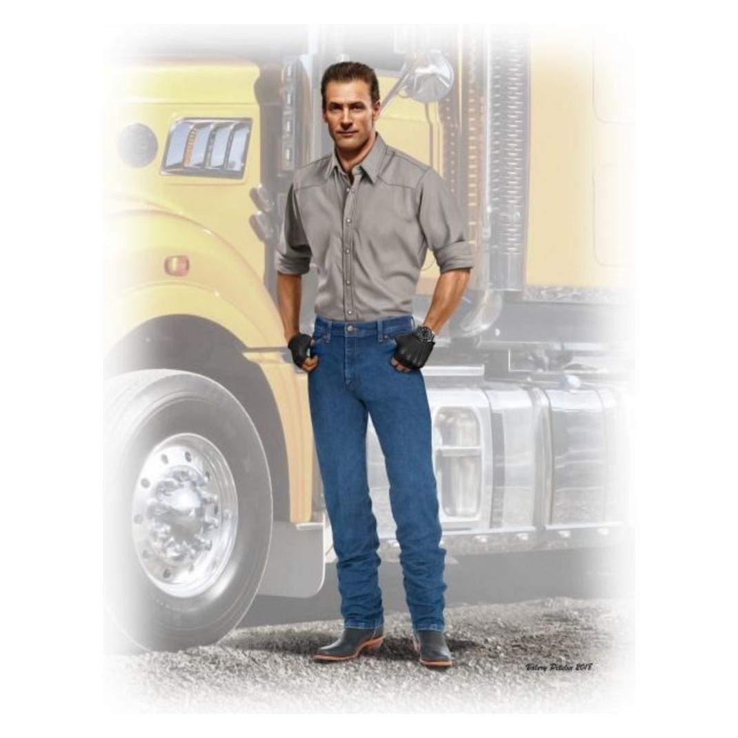 Master Box Stan (Long Haul)Thompson,Truckers series Kit No.2 (MB24042)