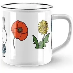 Magic Touch of the Dutch, Tasse, Rétro Miffy Fleurs