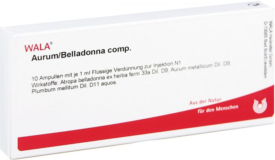 Wala Aurum/belladonna compositus Ampullen