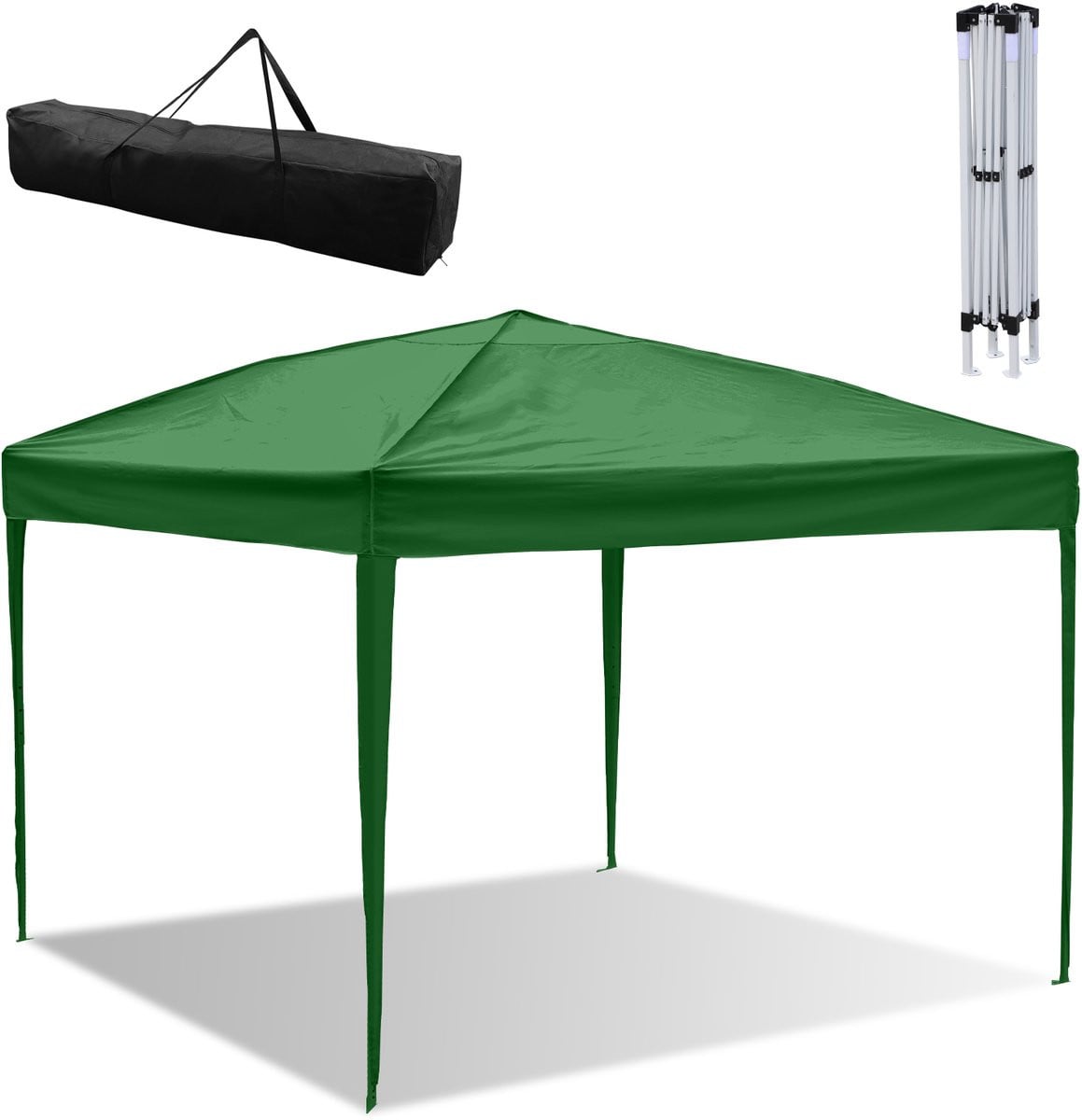 Groene opvouwbare en waterdichte partytent paviljoen 3x3m