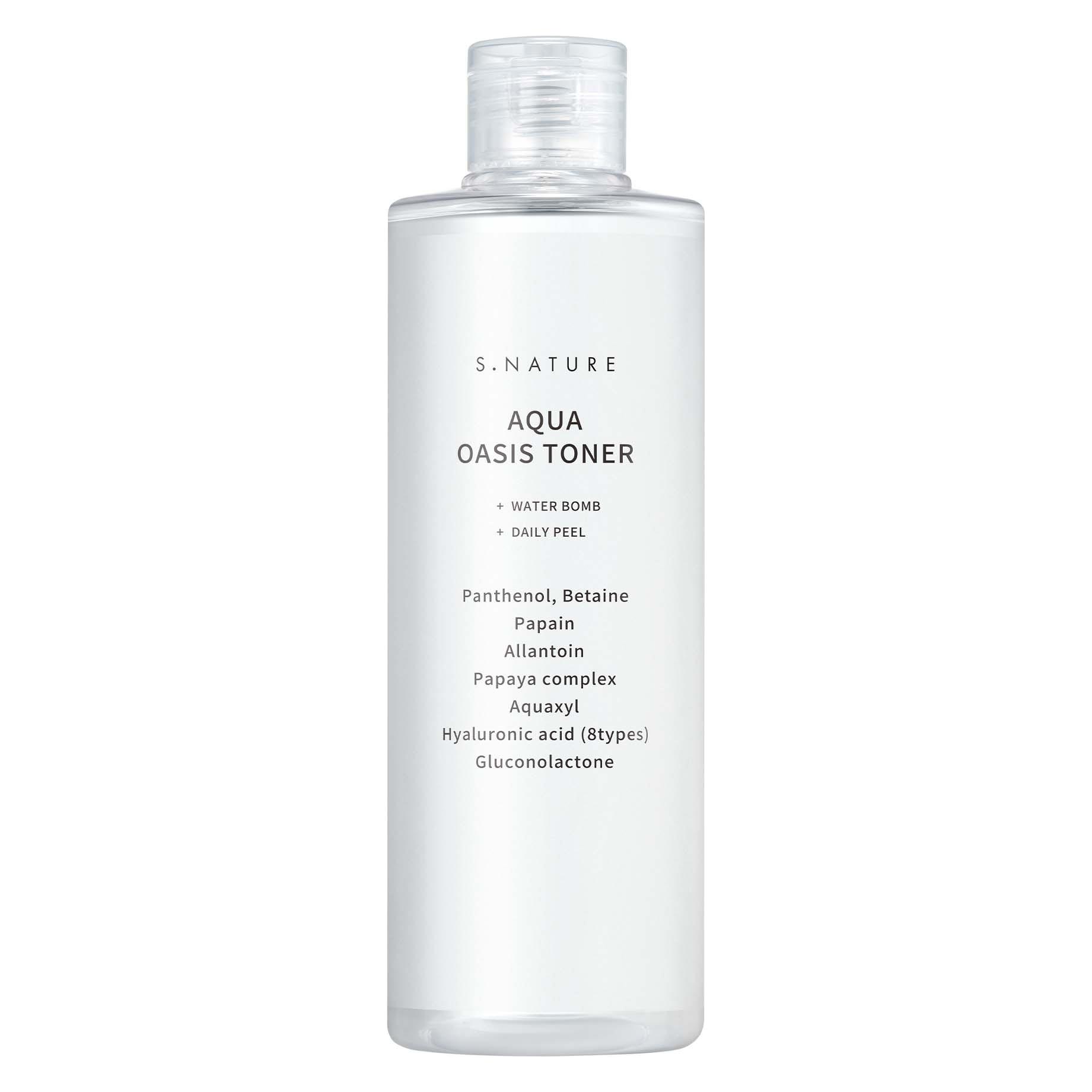 S. Nature Aqua Oasis Toner (Gesichtswasser, 300 ml) (8809506310475)